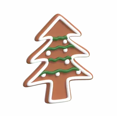 Tree Cookie 3D Graphic