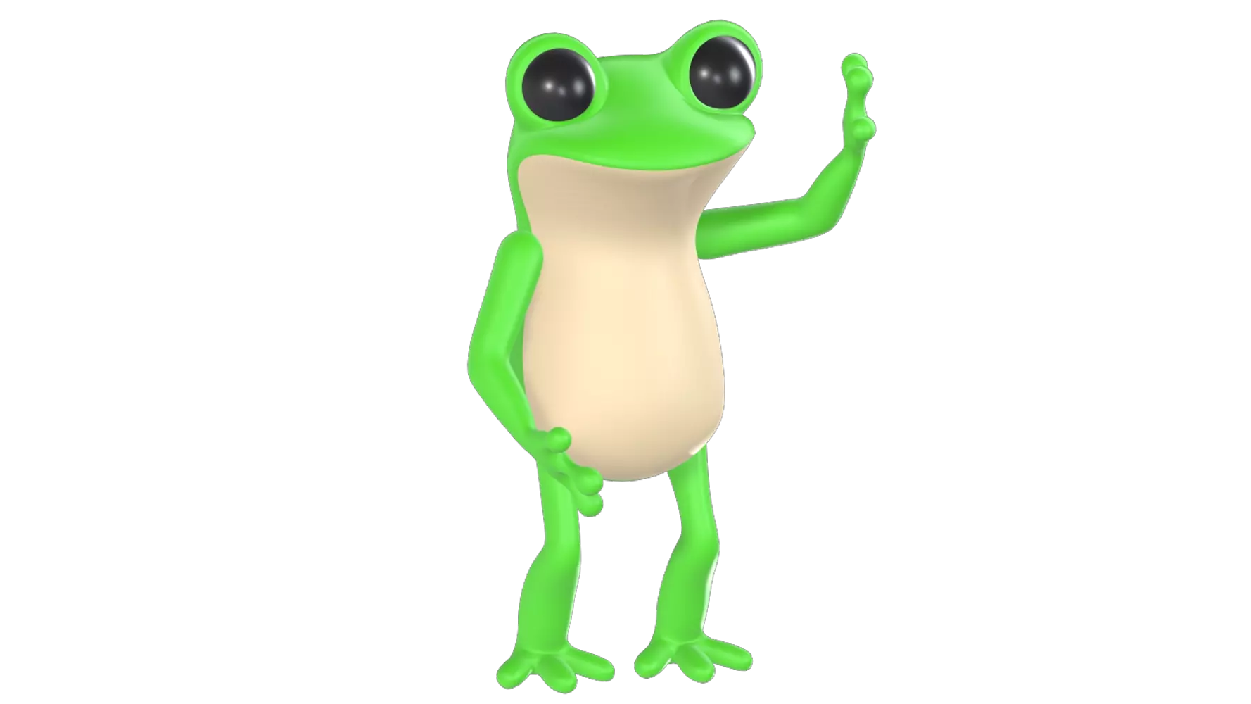 Toad 3D Graphic