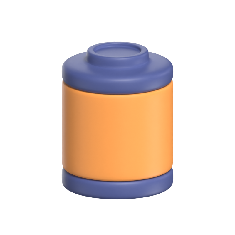 Battery 3D Icon Model