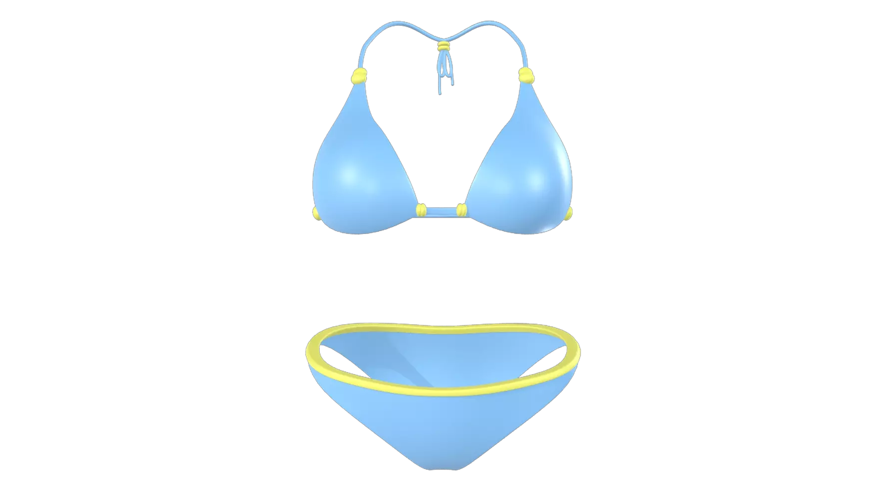 Bikini 3D Graphic