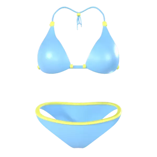 Bikini 3D Graphic