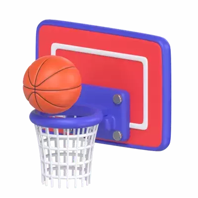 Basketball 3D Graphic