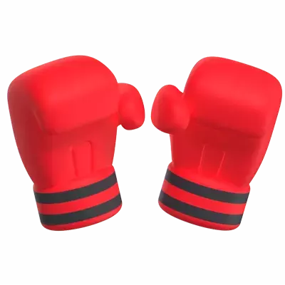 Boxing Gloves 3D Graphic