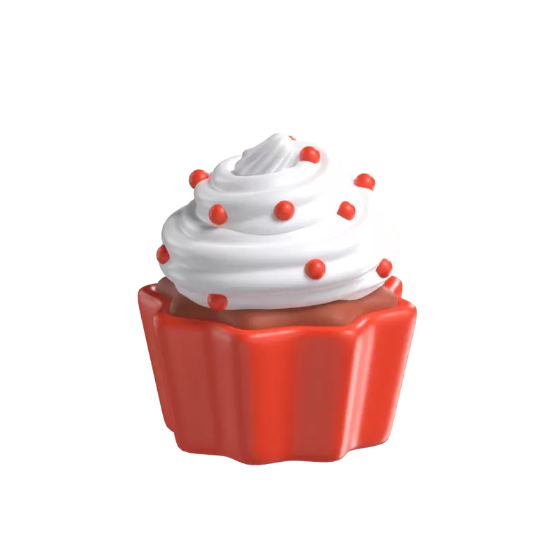 Muffin 3D Graphic