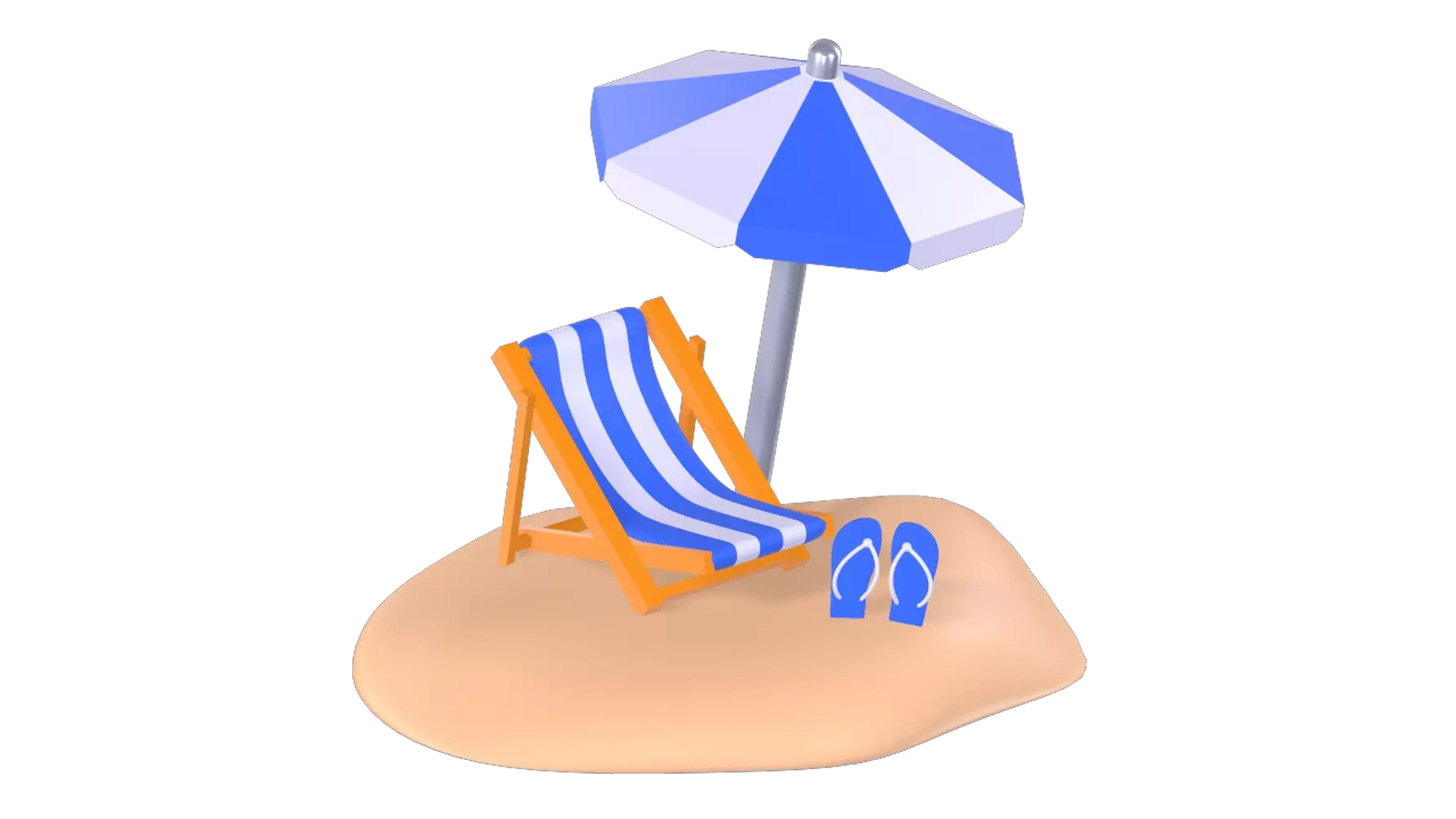 Vacation 3D Graphic