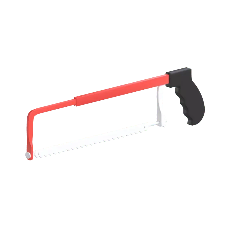 Hacksaw 3D Graphic