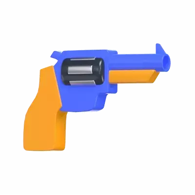 Gun 3D Graphic