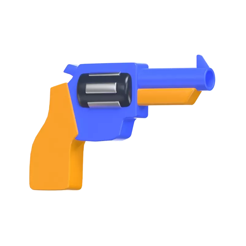 Gun 3D Graphic