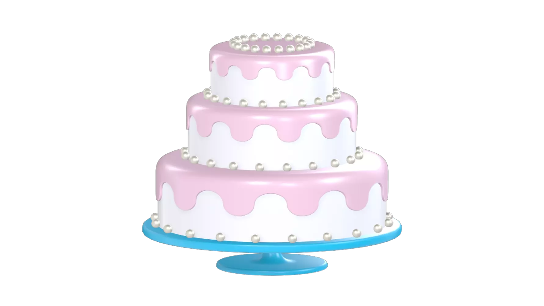 Wedding Cake 3d model--4713b96d-41d3-4fda-af61-68fcca53582d