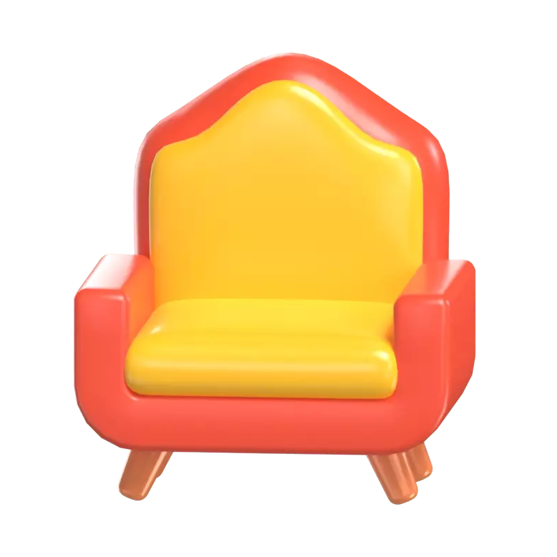 Armchair 3D Graphic