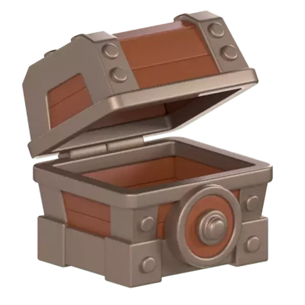Bronze Box 3D Graphic