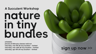 Workshop Events Expo Course Bonsai Making Workshop Nature In Bundle Calendar Register 3D Template