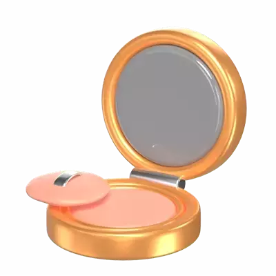 Face Powder 3D Graphic