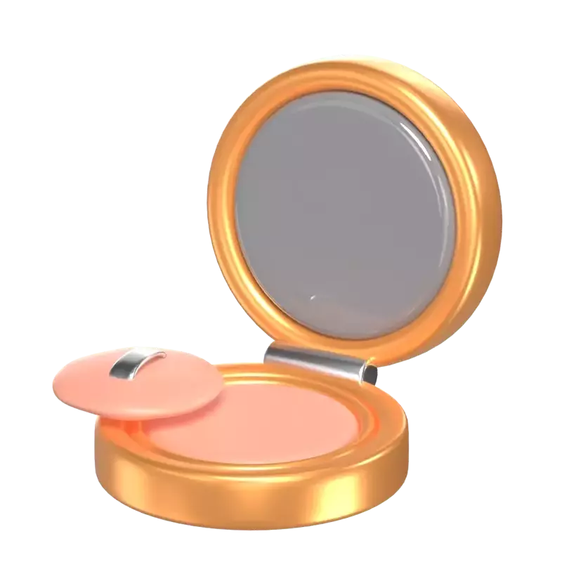 Face Powder 3D Graphic