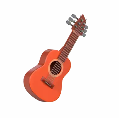 Guitar 3d model--14599787-559a-4584-a8a5-3c0fa32d19c1