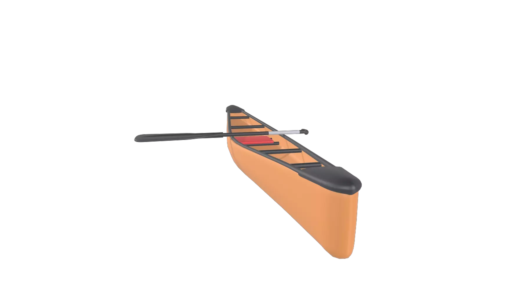 Canoe Sprint 3D Graphic