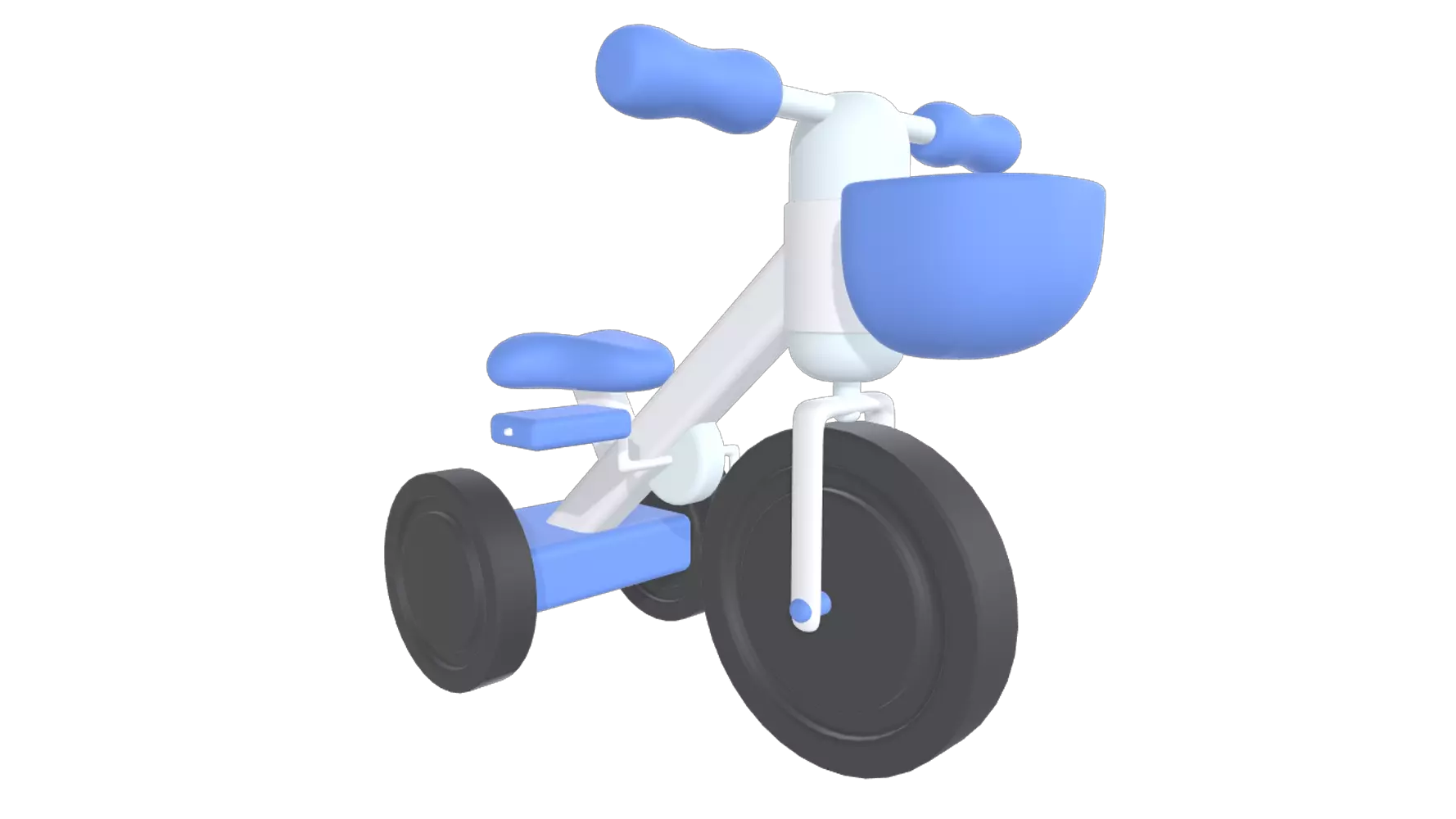 Tricycle Toddler Bike 3D Graphic