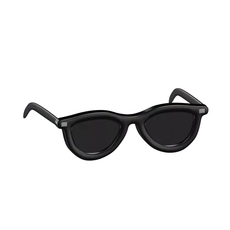 3D Sunglasses Model Stylish Eyewear For Sunny Days 3D Graphic