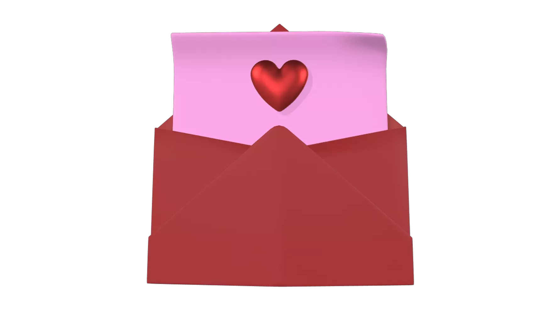 Love Letters 3D Graphic