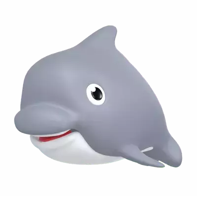 Dolphin 3D Graphic