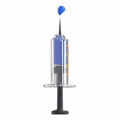 Syringe 3D Graphic
