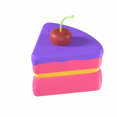 Cake 3D Graphic