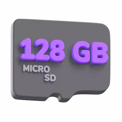 Memory Card 3D Graphic