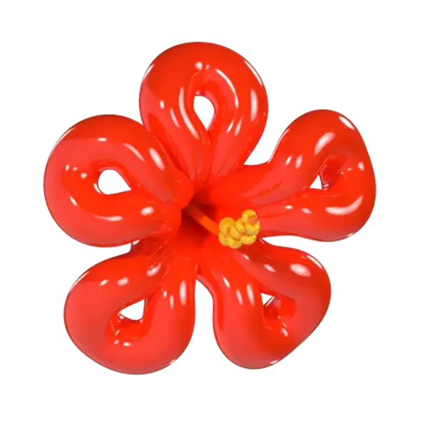 Hibiscus Flower Balloon 3d model--a6fb248c-9ce6-441c-978f-738758b5ec3e