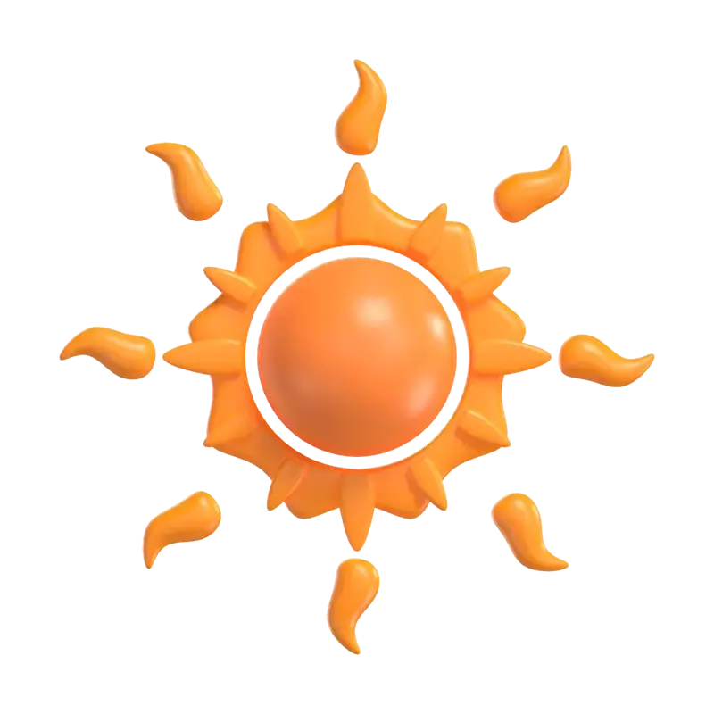 Sun 3D Graphic