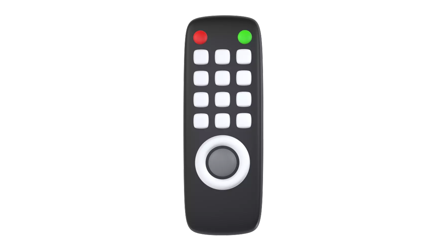TV Controller 3D Graphic