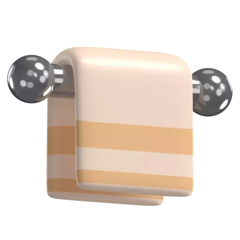 Towel Hanger 3D Graphic