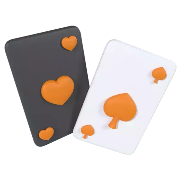 Play Cards 3D Graphic