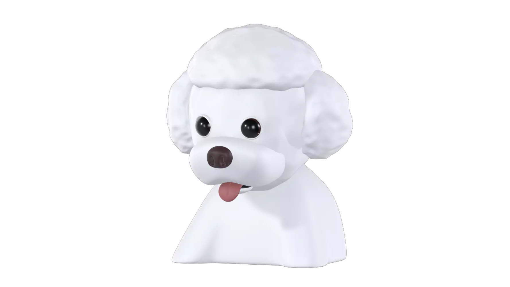 Poodle 3D Graphic