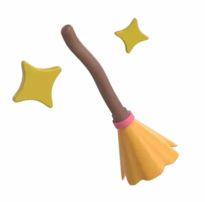 Broom 3D Graphic