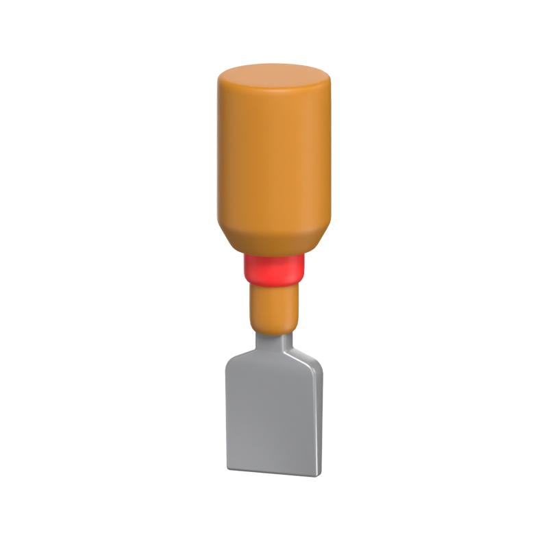 Chisel 3D Icon Model 3D Graphic