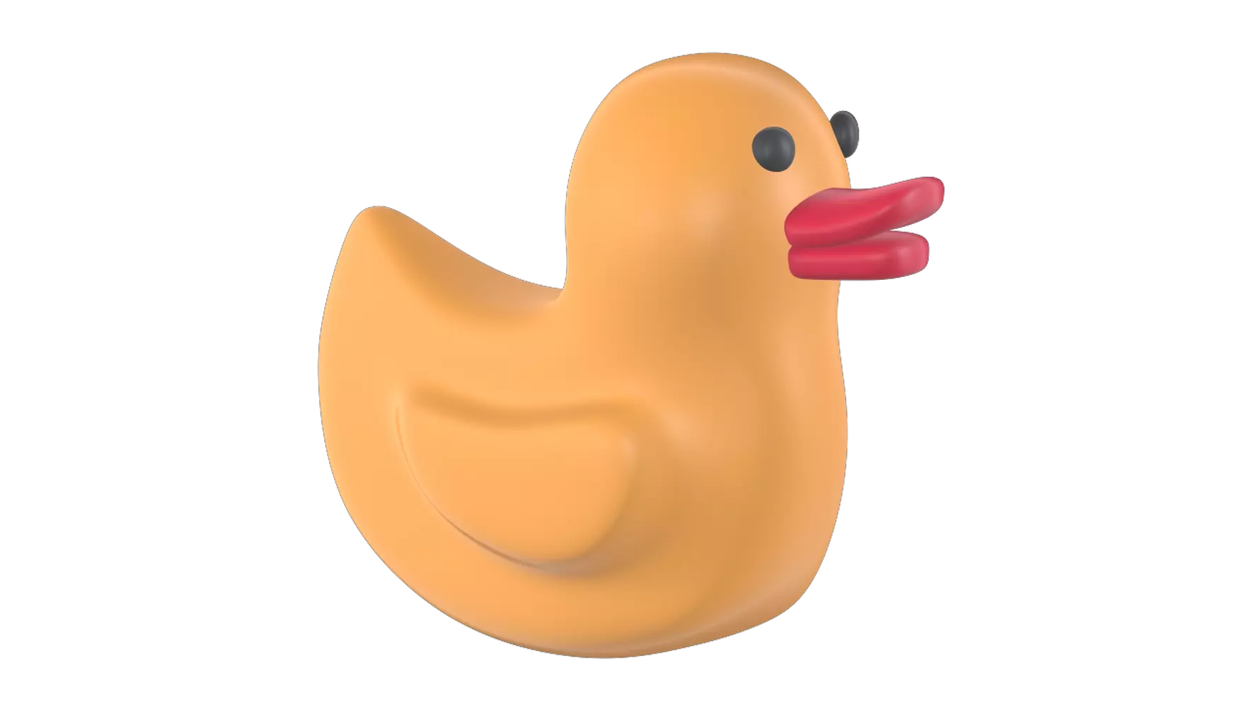 Rubber Duck 3D Graphic