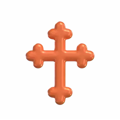 Christianity Symbol 3D Graphic