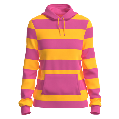 Hoodie Pocket Women 3D Mockup 3D Graphic