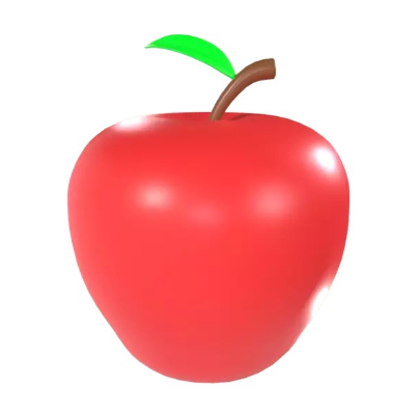 Apple 3D Graphic