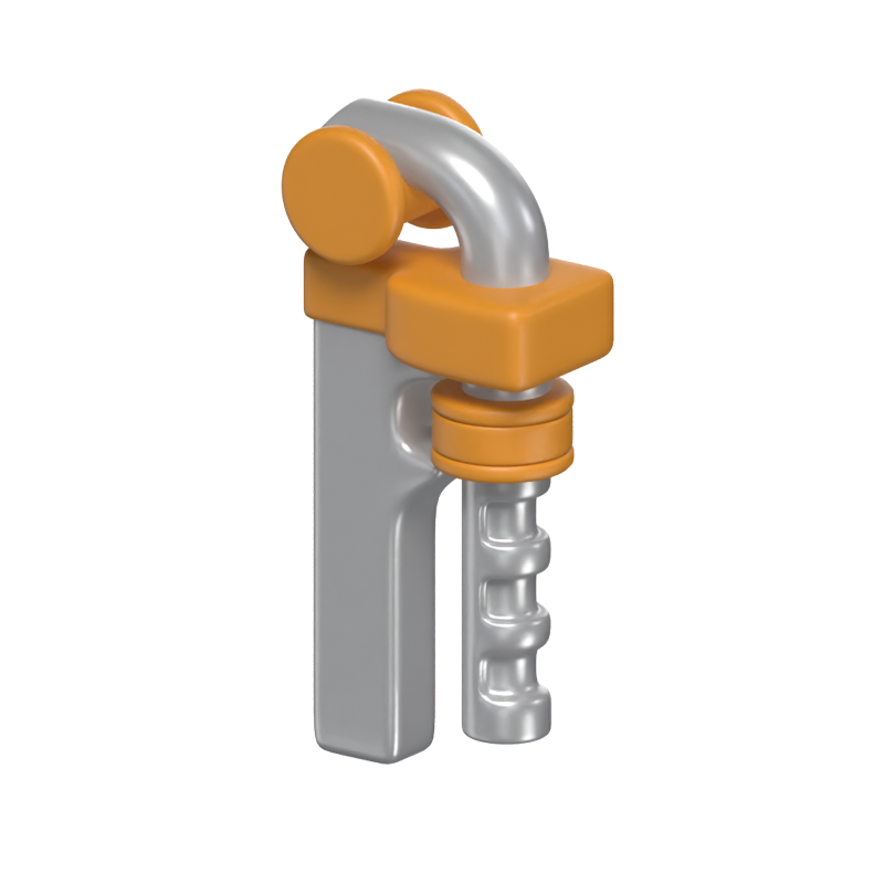 Pipe Wrench 3D Model 3D Graphic