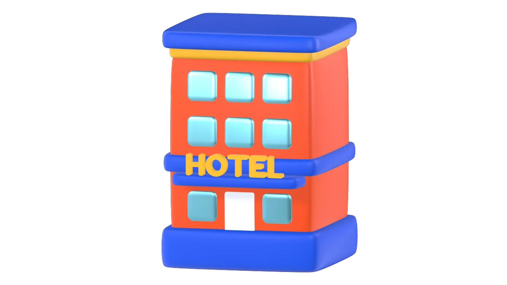 Hotel 3d model--f094241d-a147-466f-a2ff-dad1bfb3013e