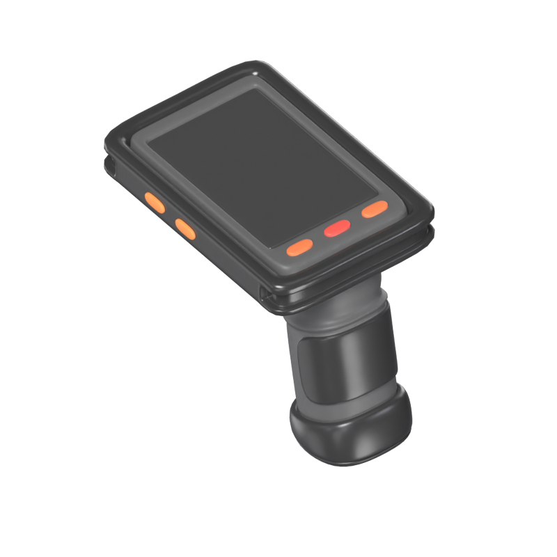 Ticket Scanner With Handle 3D Icon 3D Graphic