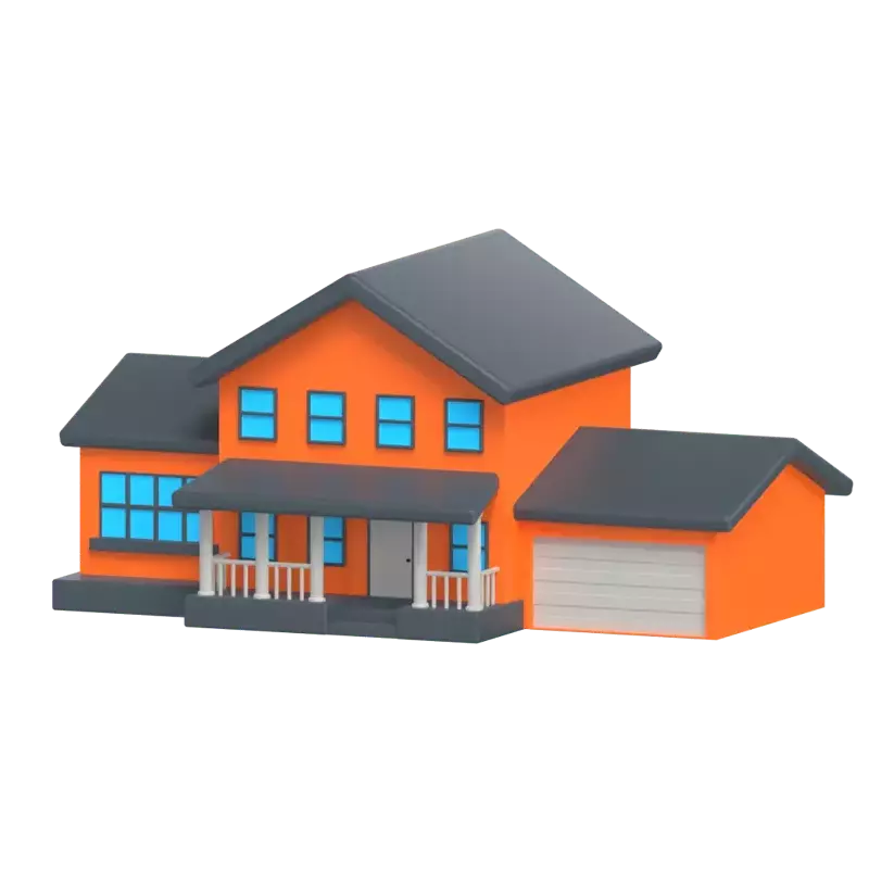 House 3D Graphic