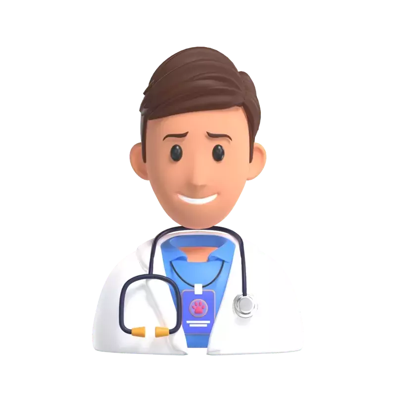 Veterinarian 3D Graphic