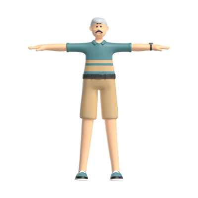 abuelo 3D Graphic