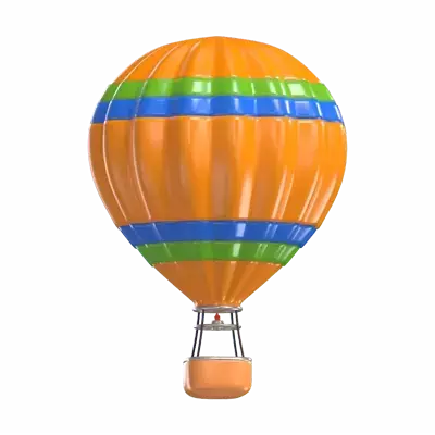 Balloon Ride 3D Graphic