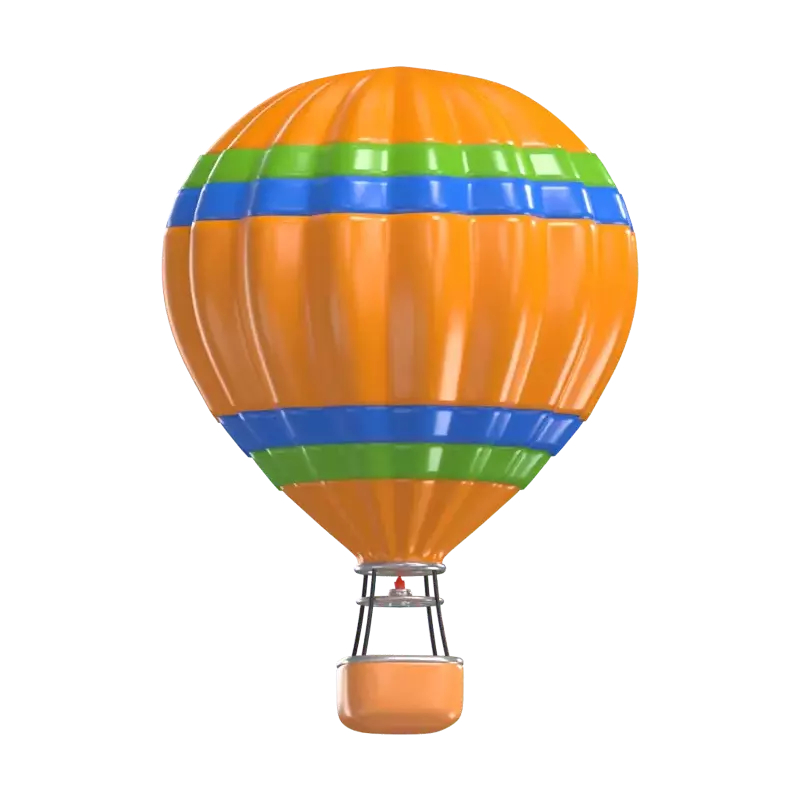 Balloon Ride 3D Graphic