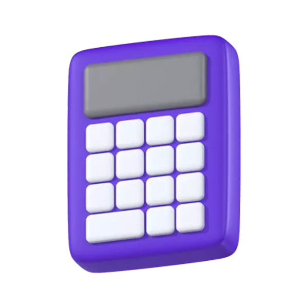 Calculator 3D Graphic