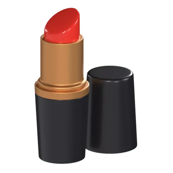 Lipstick 3D Graphic