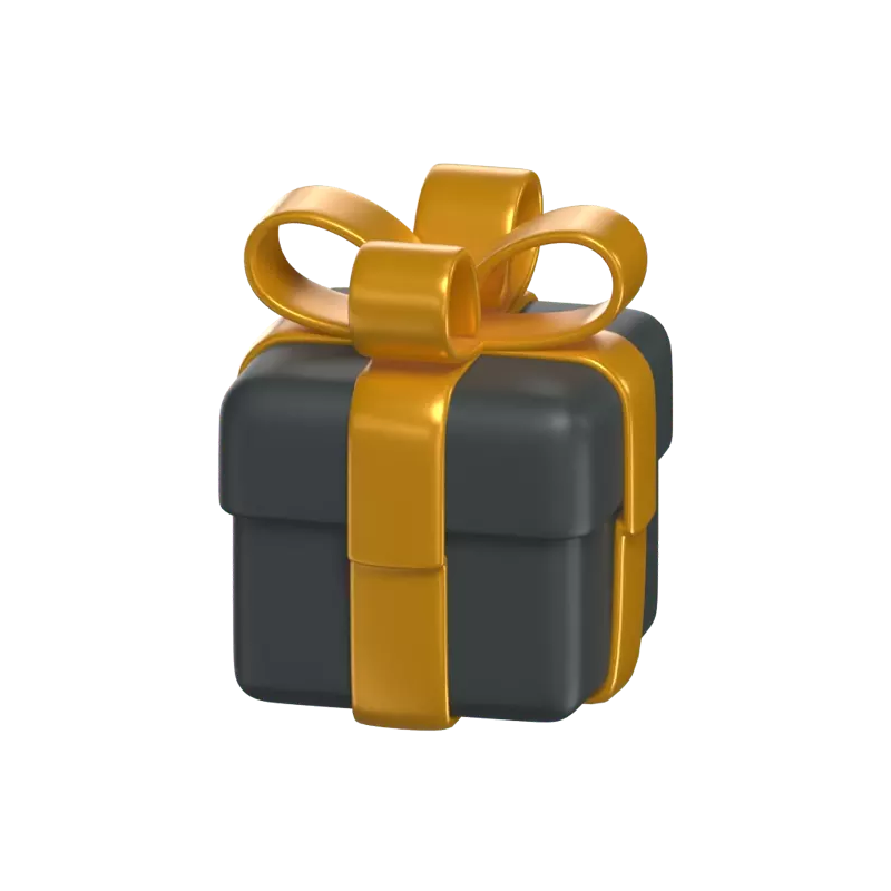 Gift Box 3D Icon Model 3D Graphic